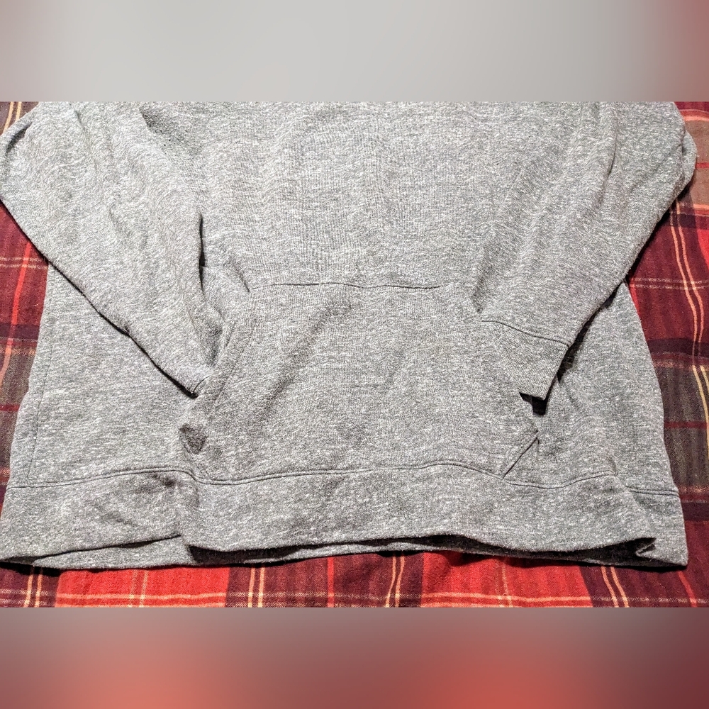 PINK Victoria's Secret Buffalo Check and Sherpa Lined Hood Hoodie Sweatshirt L - Picture 2 of 10